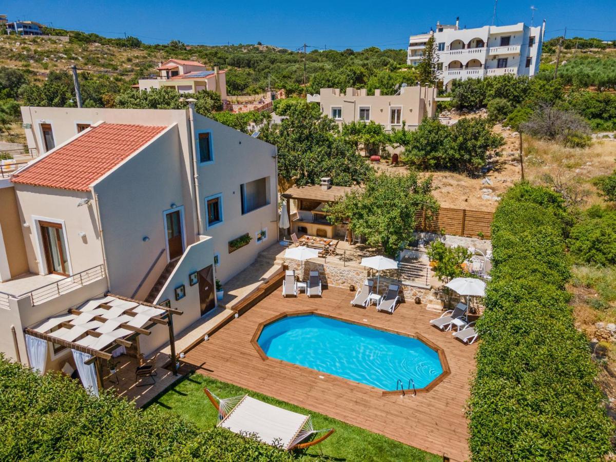 Villa Ellovos With Private Pool レティムノ エクステリア 写真